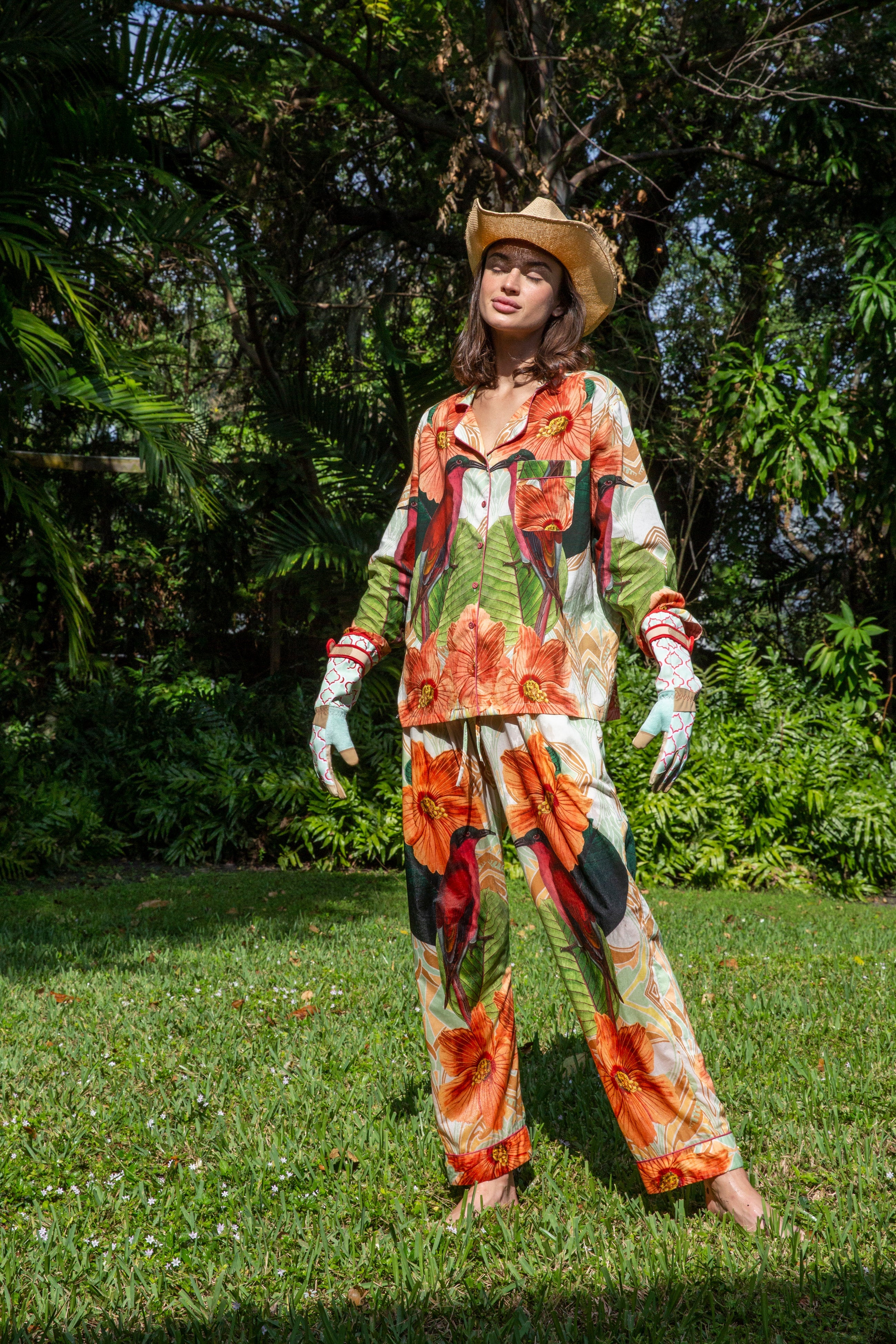 Songbird Pajama Set - Final Sale