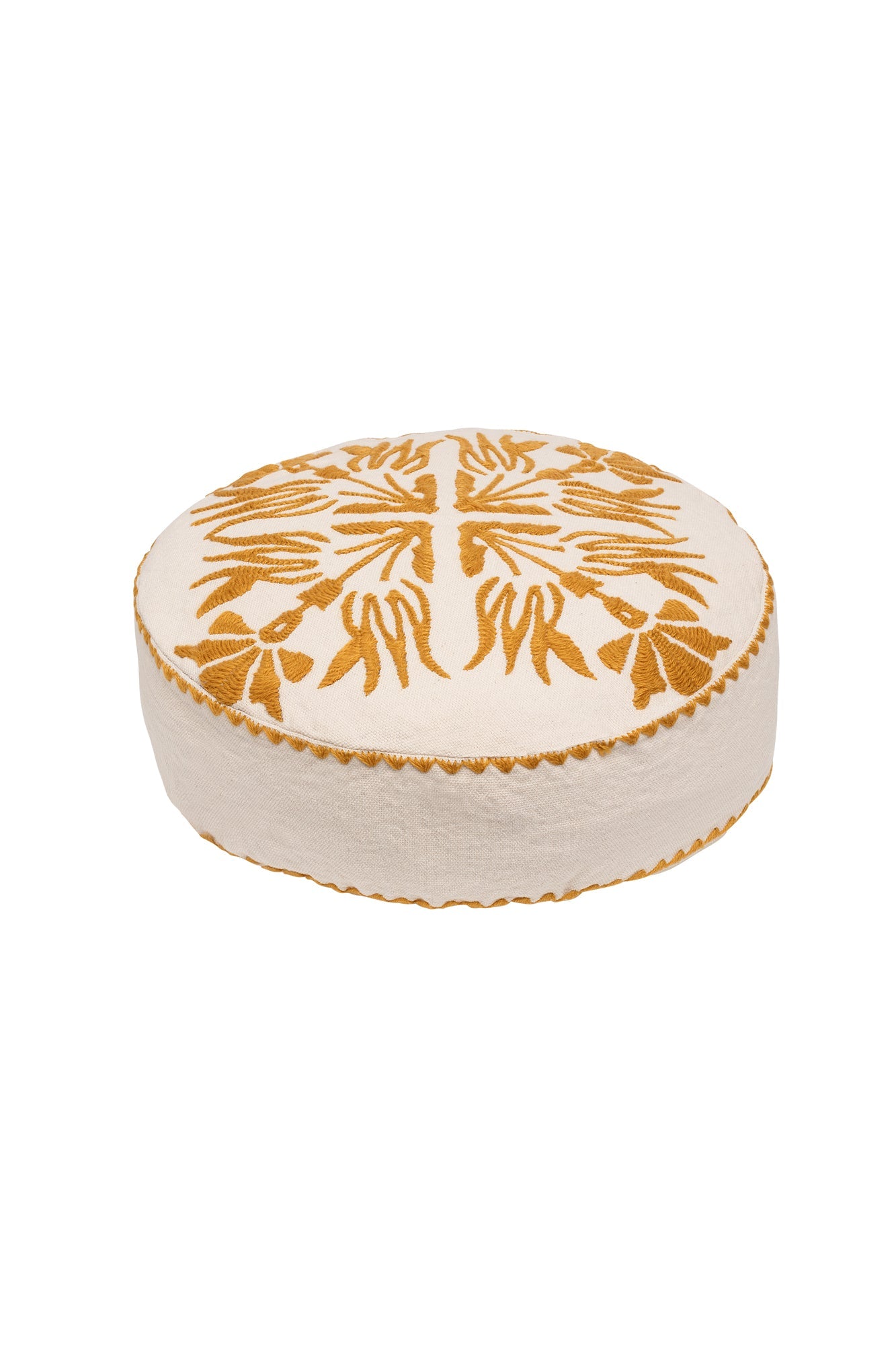 Yoga Pillow Cover Mustard